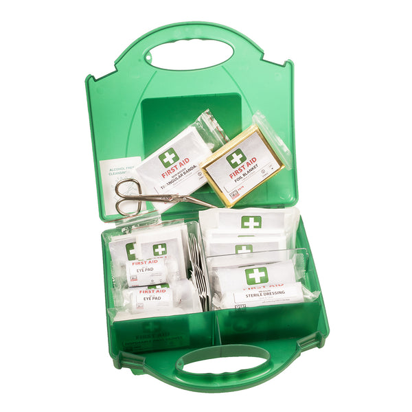 Portwest FA10 - Small Workplace First Aid Kit 25 in Green