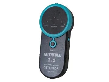 Faithfull 3-in-1 Detector Stud Metal & Live Wire - 570570