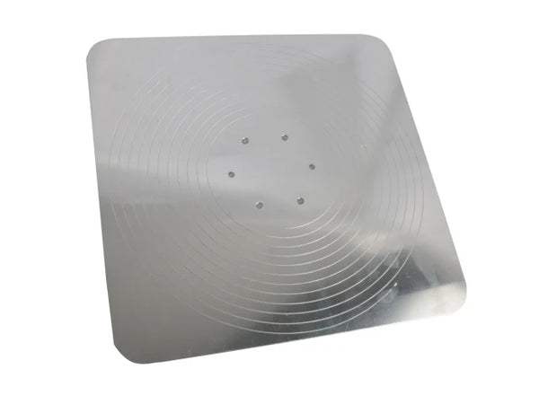 Faithfull Mill Finish Alloy Plasterer's Hawk 300x300mm - 571184