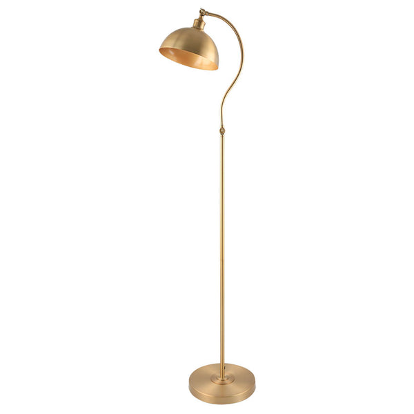 SWAN BRASS & GOLD INSERT FLOOR LAMP - 630215