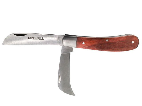 Faithfull Quality Tools Grafting & Pruning Knife - 391363