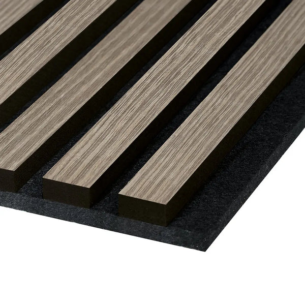 Fibro Tech Grey Oak Acoustic Panelling
