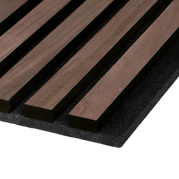 Fibro Tech Walnut Acoustic Panelling