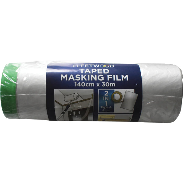 Fleetwood 140cm x 30m Taped Mask Film - 7900301