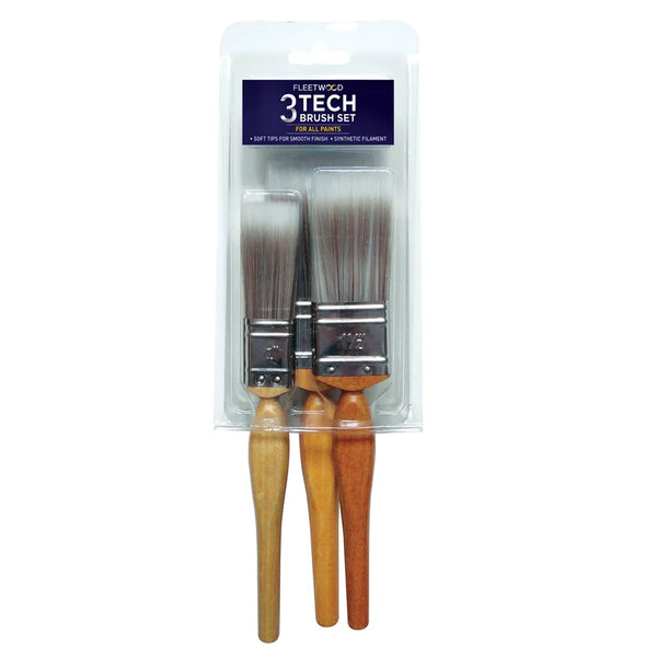 Fleetwood 3pc Tech Brush Set - 7803941