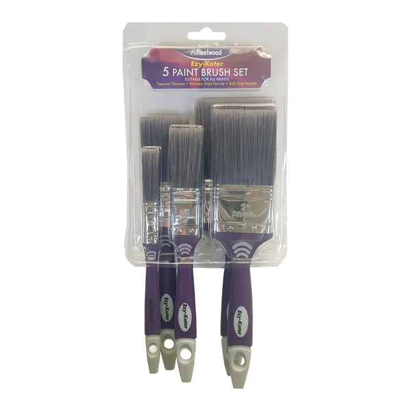 Fleetwood Ezy-Koter 5pc Brush Set - 7801931