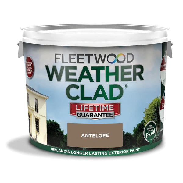 Fleetwood Weatherclad Smooth Masonry 10L in Antelope - 75704