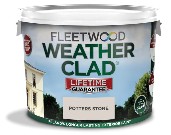 Fleetwood Weatherclad Smooth Masonry 10L in Potters Stone - 75719