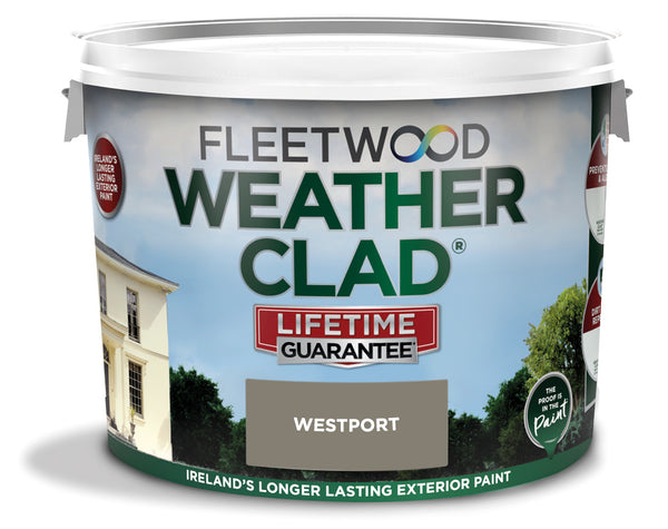 Fleetwood Weatherclad Smooth Masonry 10L in Westport - 75723