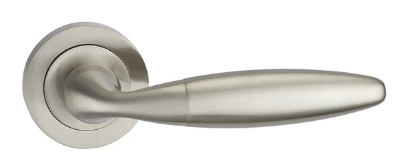 Fortessa Bulbus Satin Nickle Door Handle - 8202202
