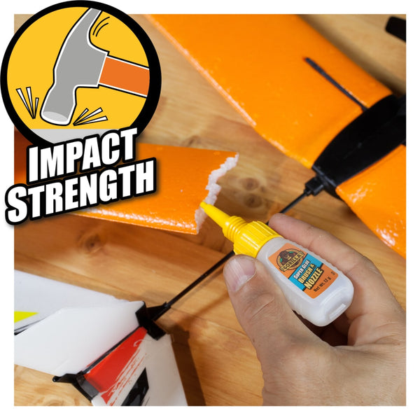 Gorilla Super Glue Brush & Nozzle 12g - 8000855