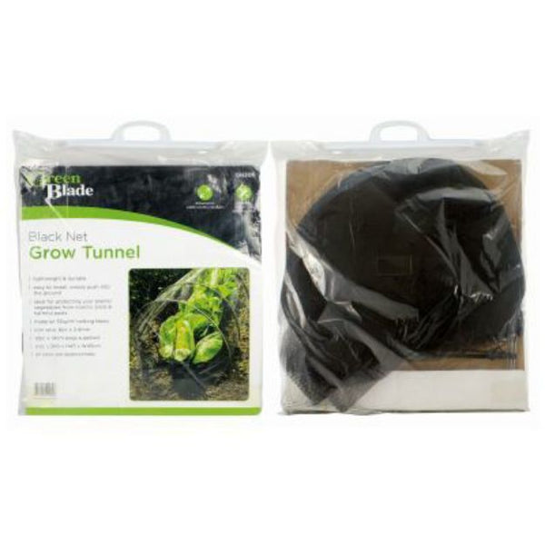 Green Blade Black Net Grow Tunnel - 39125