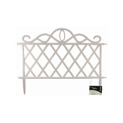 Green Blade Plastic Garden Border Fence - 39062