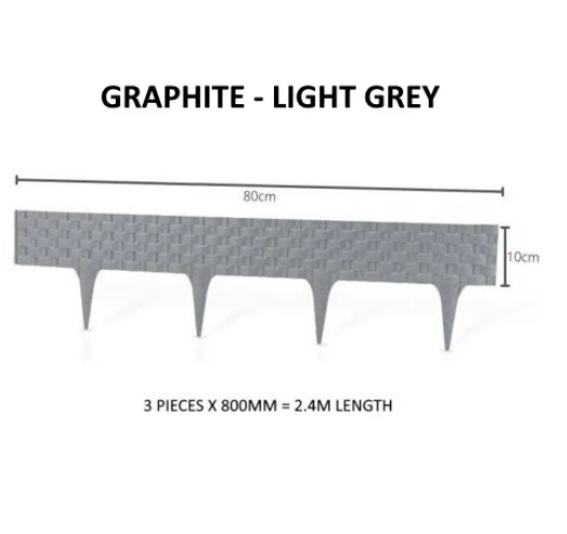 Green FX Rattan Garden Edging - 39605