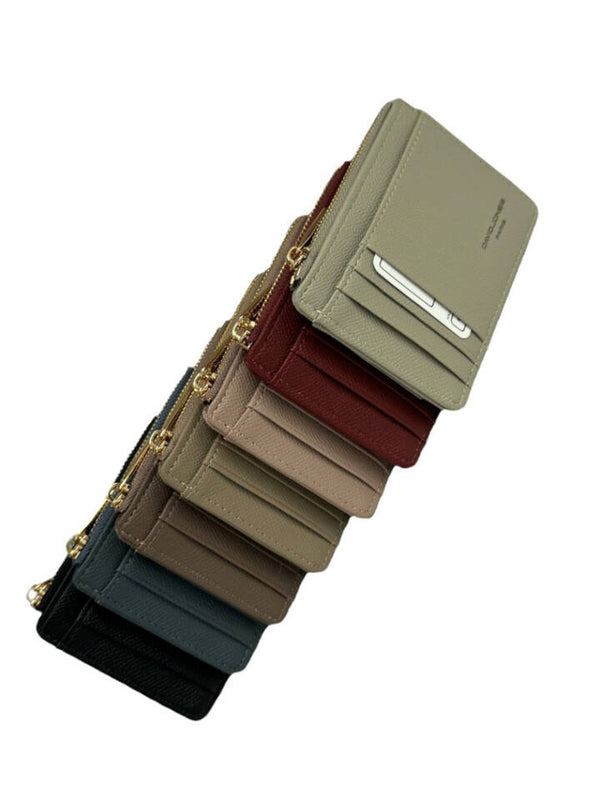 DAVID JONES CARD HOLDER W/ZIP POCKET