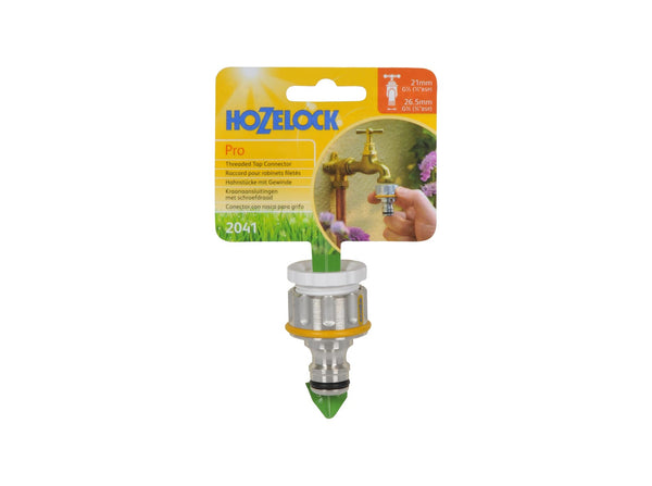 Hozelock Pro-Metal Threaded Tap Connector - 390740