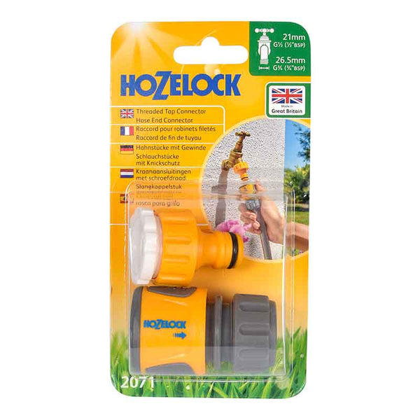 Hozelock Threaded Tap & Hose Connector - 390743