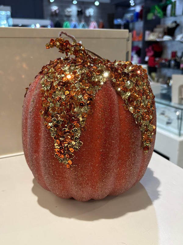 ORANGE GLITTER PUMPKIN - 640332