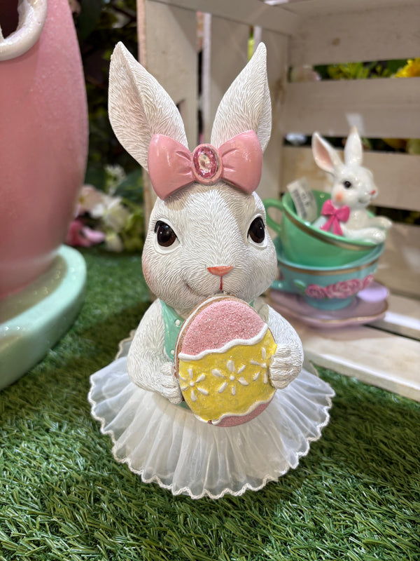SITTING RABBIT WITH TUTU - 645436