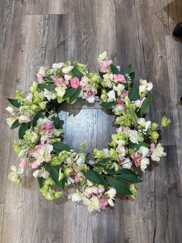 FLORAL BLOSSOM WREATH - 645431