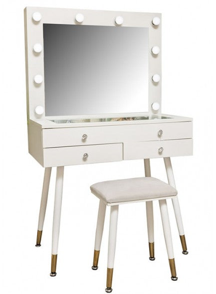 The Grange Collection Hollywood Holly Dressing Table - 640130