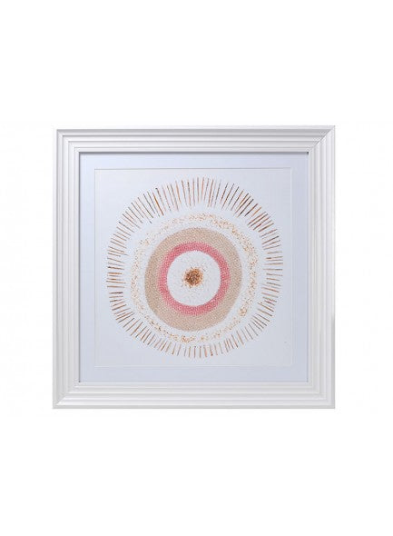 Kirkwood Pink Evil Eye Framed Picture - 6410511