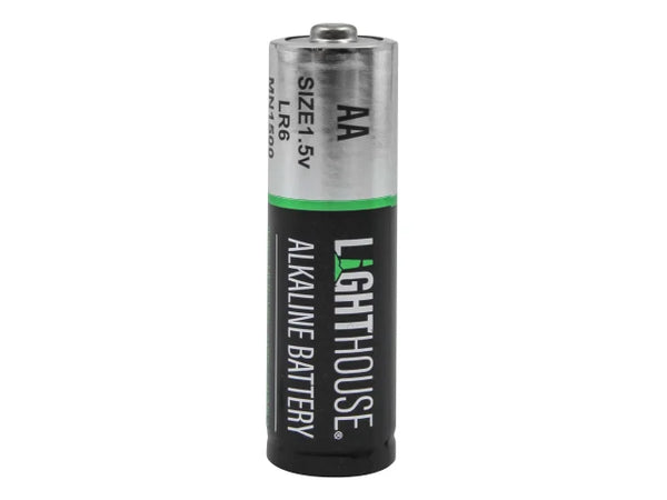 Lighthouse AA Alkaline Batteries (Pack 24) - 6201345
