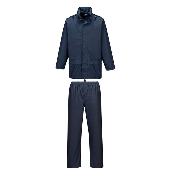 Portwest L450 Sealtex Essential Rainsuit - Navy