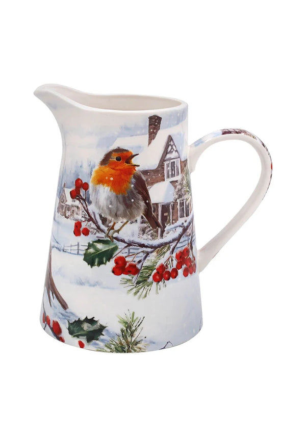 CHRISTMAS JUG ROBIN DESIGN - 665077