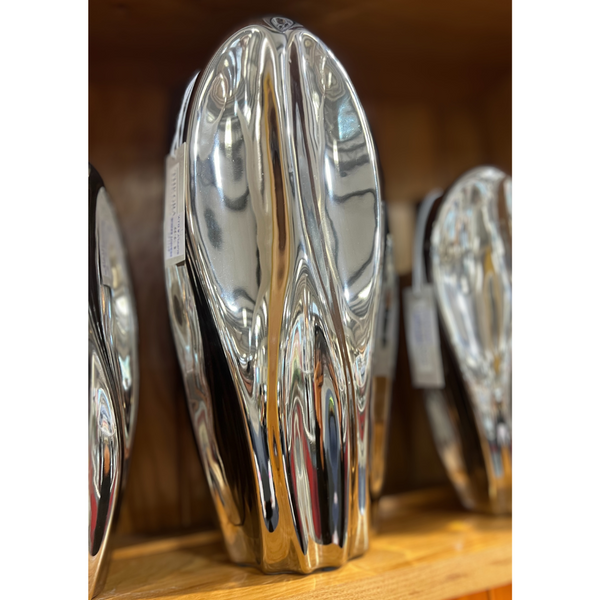 Large Silver Mirrored Vase - 642123