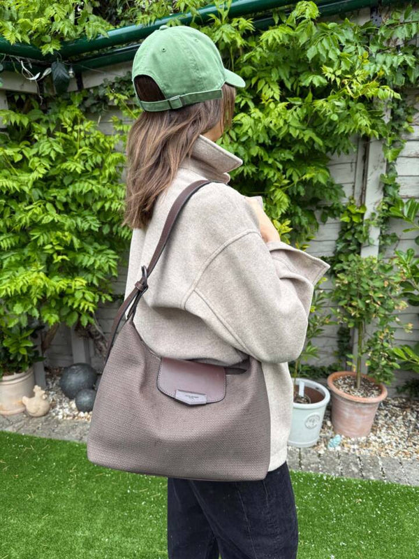 DAVID JONES HOT CHOCOLATE OVER SHOULDER TOTE BAG - 721797