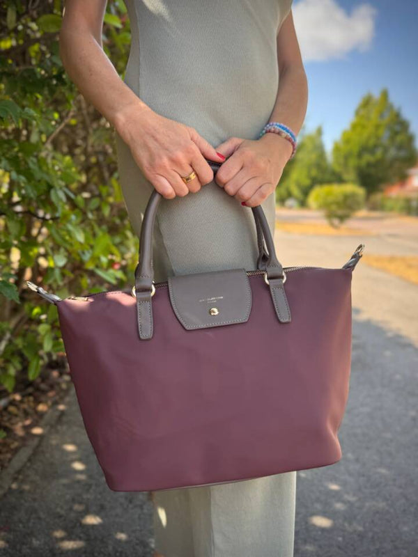 DAVID JONES MED TAB OVER TOTE BAG
