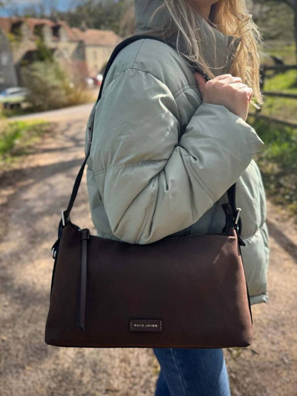 DAVID JONES HOT CHOCOLATE LONG SHOULDER BAG - 721792