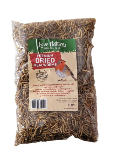 Love Nature Dried Mealworm 1LTR - 391757