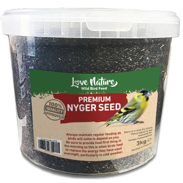 Love Nature Nyger Seed Bucket 3KG - 398016