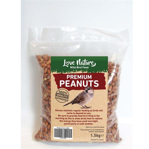 Love Nature Premium Peanuts 1.5KG - 396401
