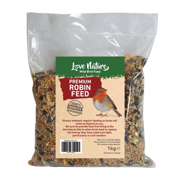 Love Nature Premium Robin Seed 1KG - 373032