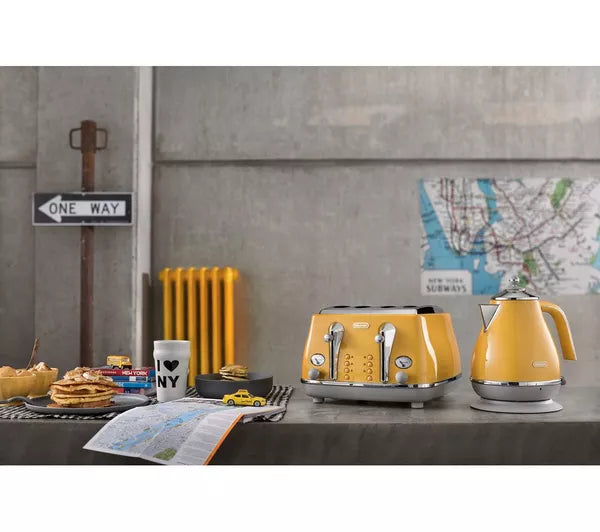 DELONGHI ICON YELLOW KETTLE - 6442963