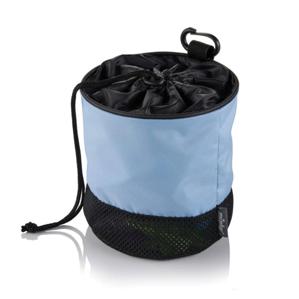 Minky Drawstring Peg Bag Blue - 648542