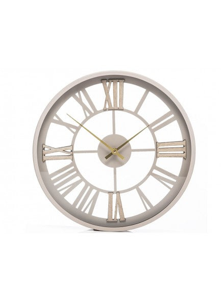 The Grange Collection Silver Roman Numeral Clock - 640766