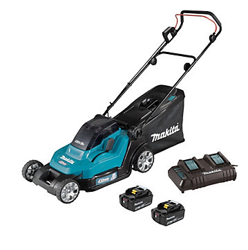 Makita DLM432CT2 Cordless 43cm Lawn Mower  - 390620