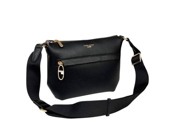 DAVID JONES MULTI POCKET SHOULDER BAG