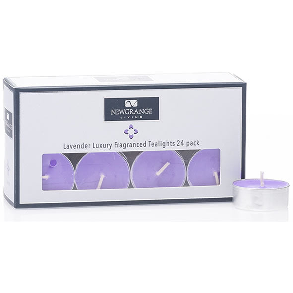 Newgrange 24pk Lavender Scented T-Lights - 6445050