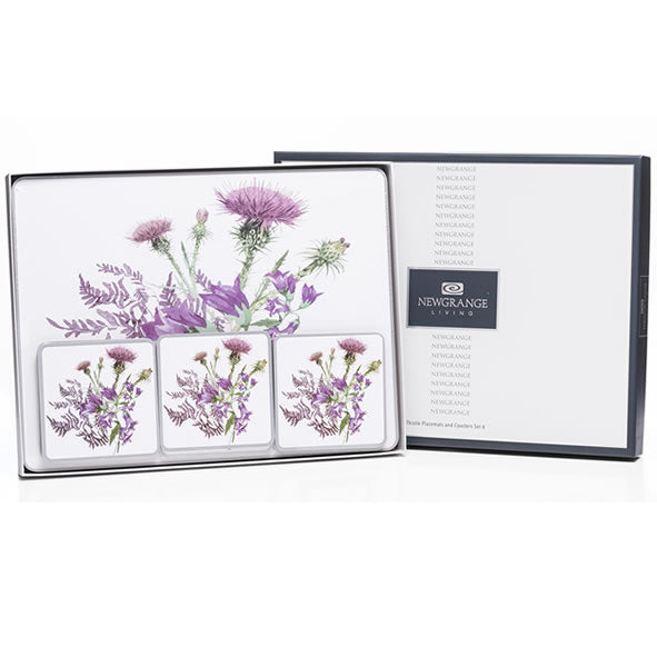 Newgrange 6pc Thistle Placemat Set - 6463002