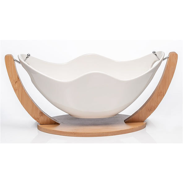 Newgrange Fruit Bowl With Stand - 64425