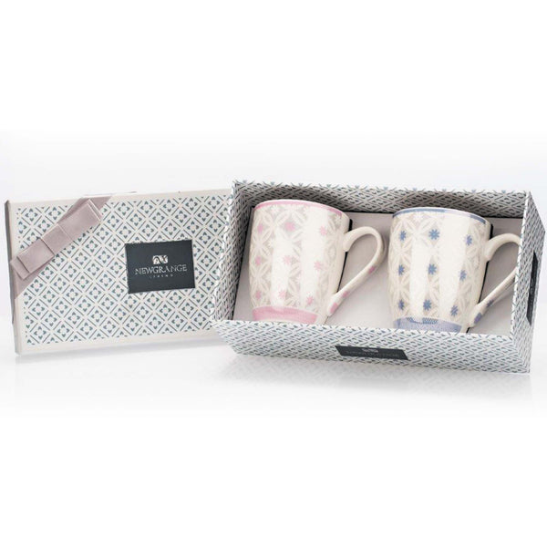 Newgrange Pearl Bone China Mug Pair - 6464001