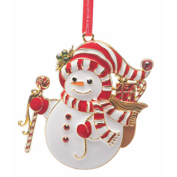Newgrange Snowman Tree Decoration - 661370