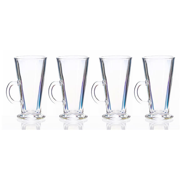 Newgrange Unicorn Lustre Latte Glasses (4) - 6437612