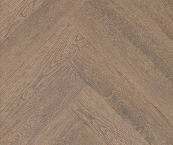 WHITERIVER MILANO HERRINGBONE 12MM AC5 OPERA OAK LAMINATE FLOORING