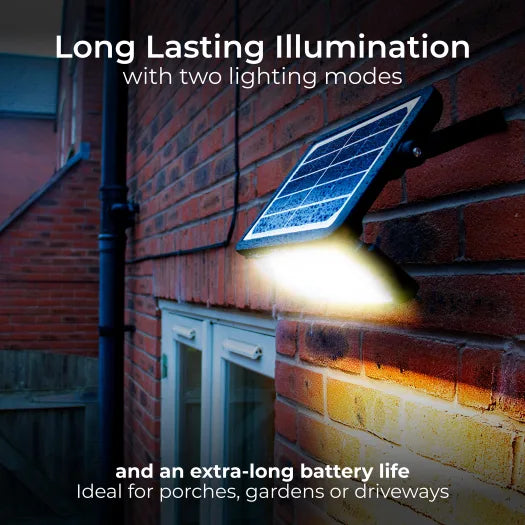 LUCECO SOLAR GUARDIAN 5W PIR FLOODLIGHT IP6 - 62284